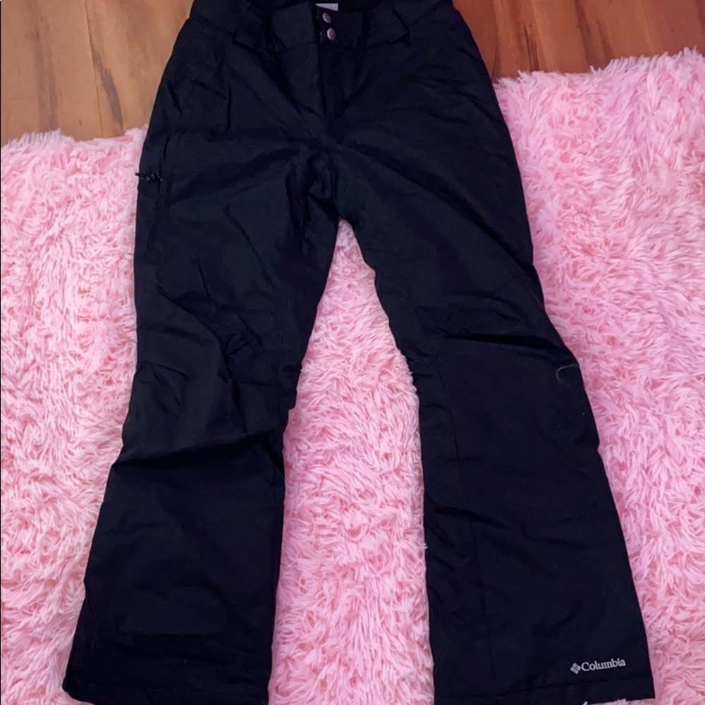 BLACK COLOMBIA SKI/SNOWBOARD PANTS